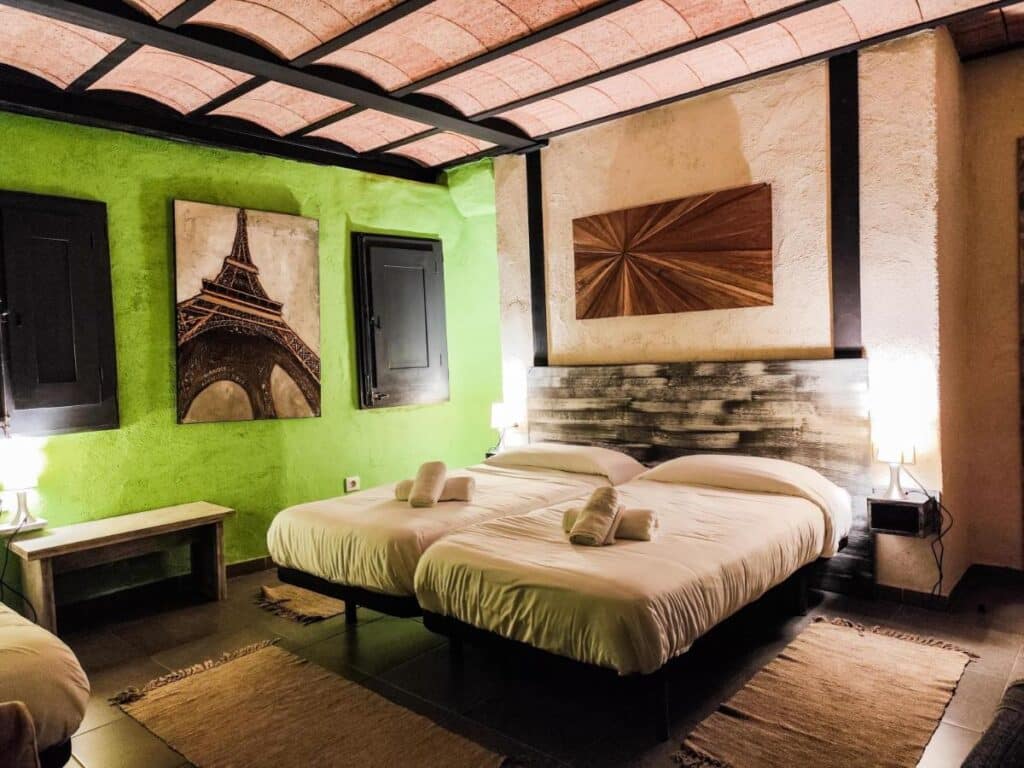 Une chambre twin du Can Castell.