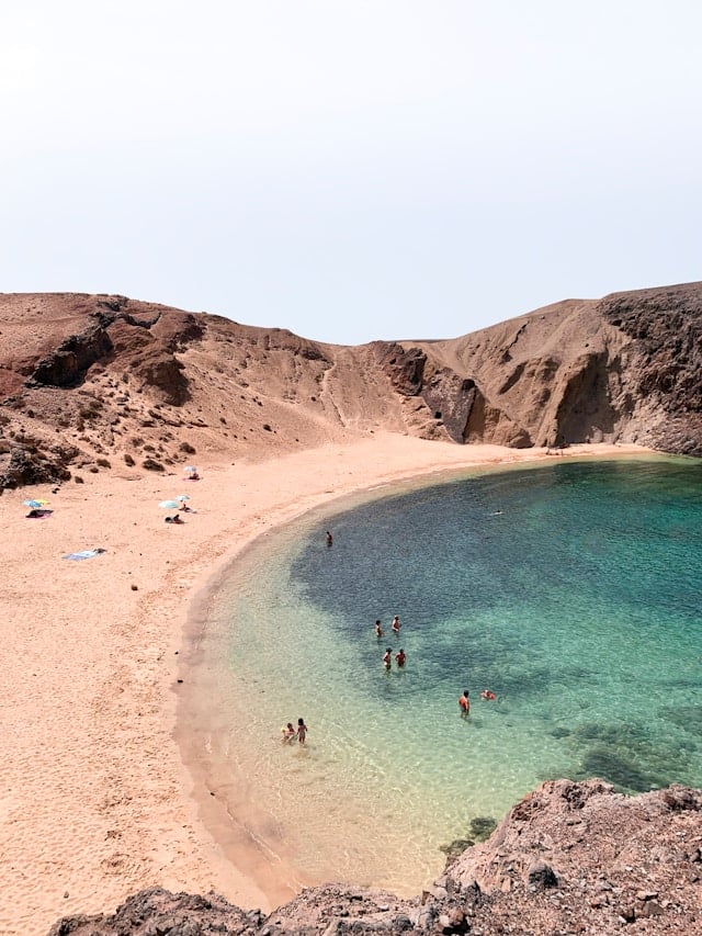La Costa de Papagayo sur l'île de Fuerteventura.