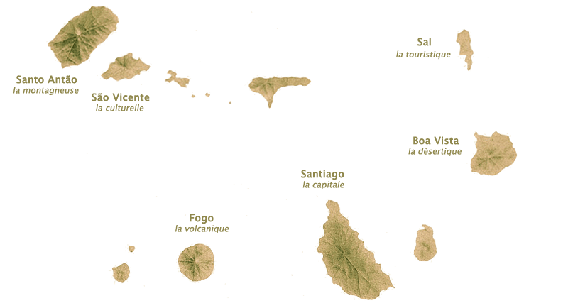Carte du Cap-Vert