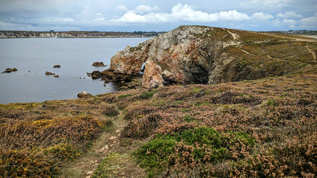 Panorama de la presqu'île de Crozon en Bretagne