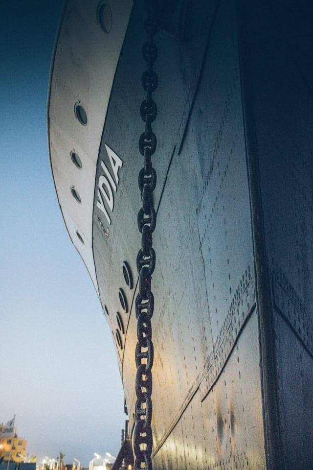 Le LPaquebot Lydia échoué à La Barcarès