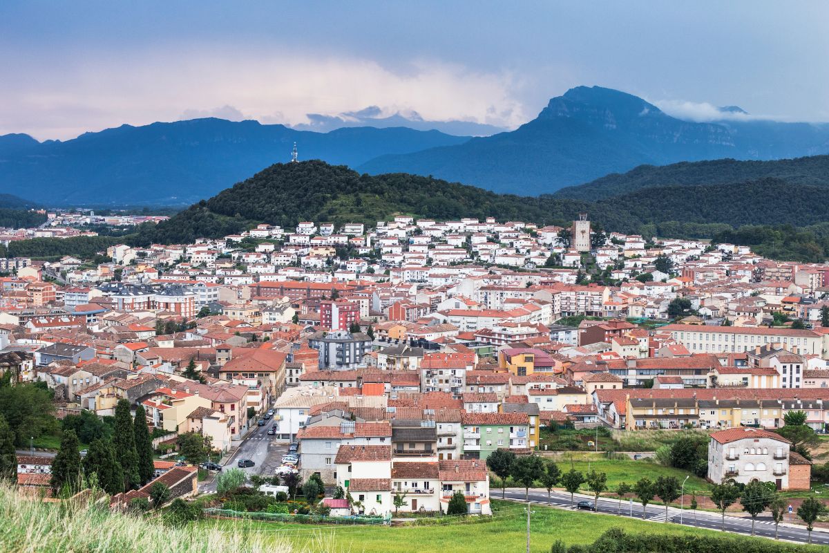 garrotxa-olot-volcans Olot, les volcans éteints et les pré pyrénées
