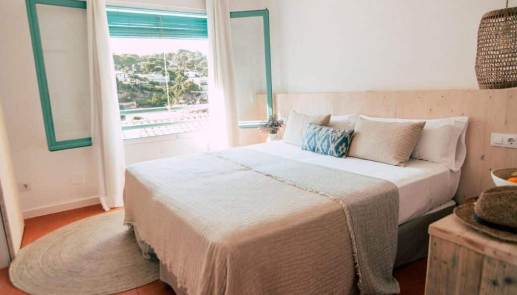 Une chambre de l'hostal Ses Negres