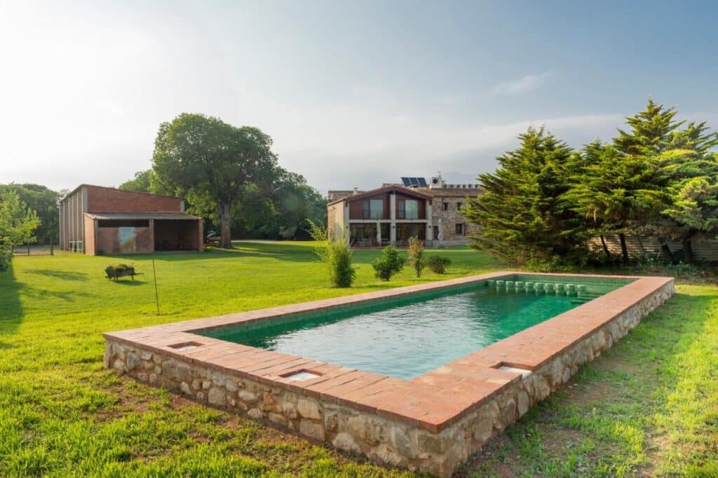 La piscine du Mas Pere Pau