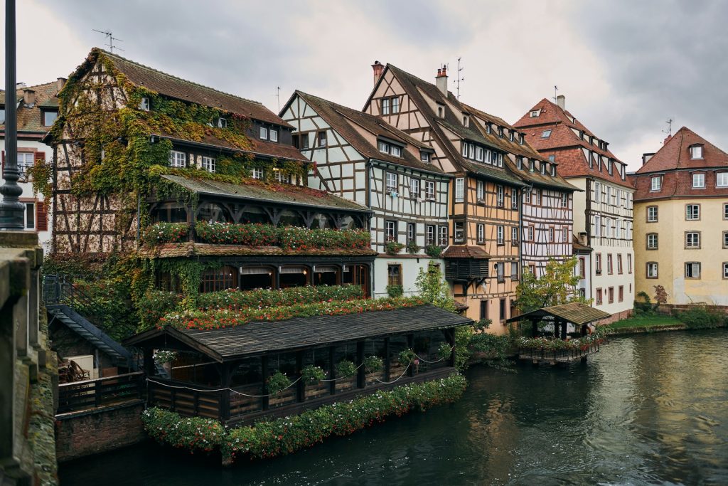 Une célèbre Winstub du quartier de la petite france à Strasbourg