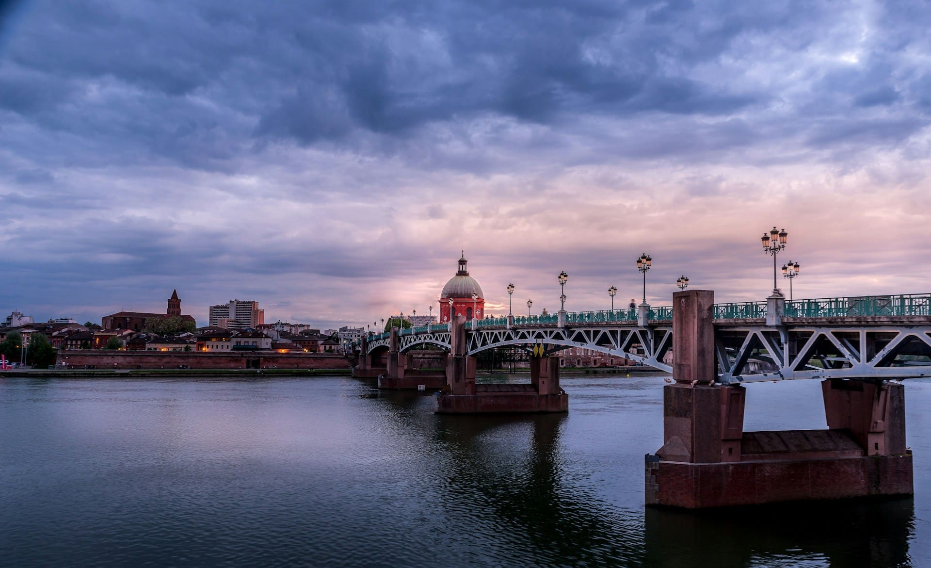 Temps pluvieux sur Toulouse