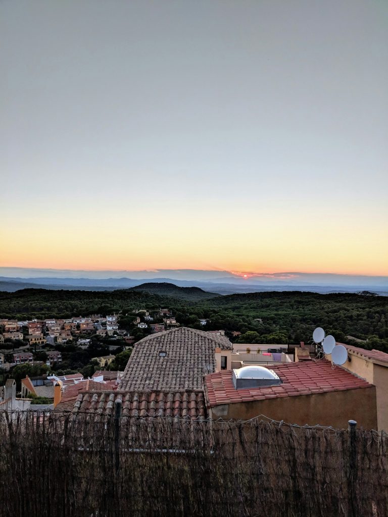 Vue depuis le Mirador de Sant Ramon