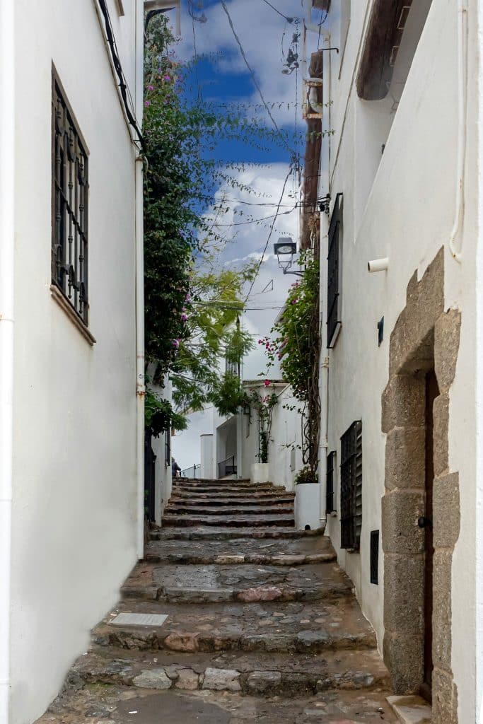 Une ruelle de la Calella de Palafrugell