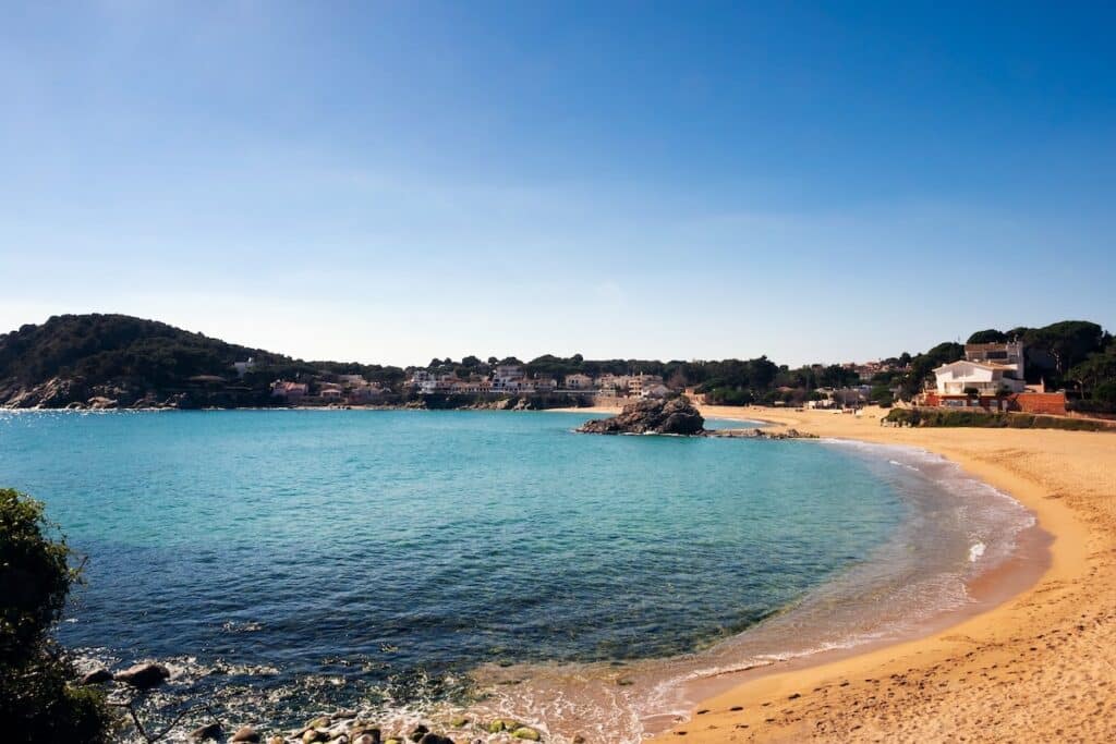 La plage de La Fosca à Palamós