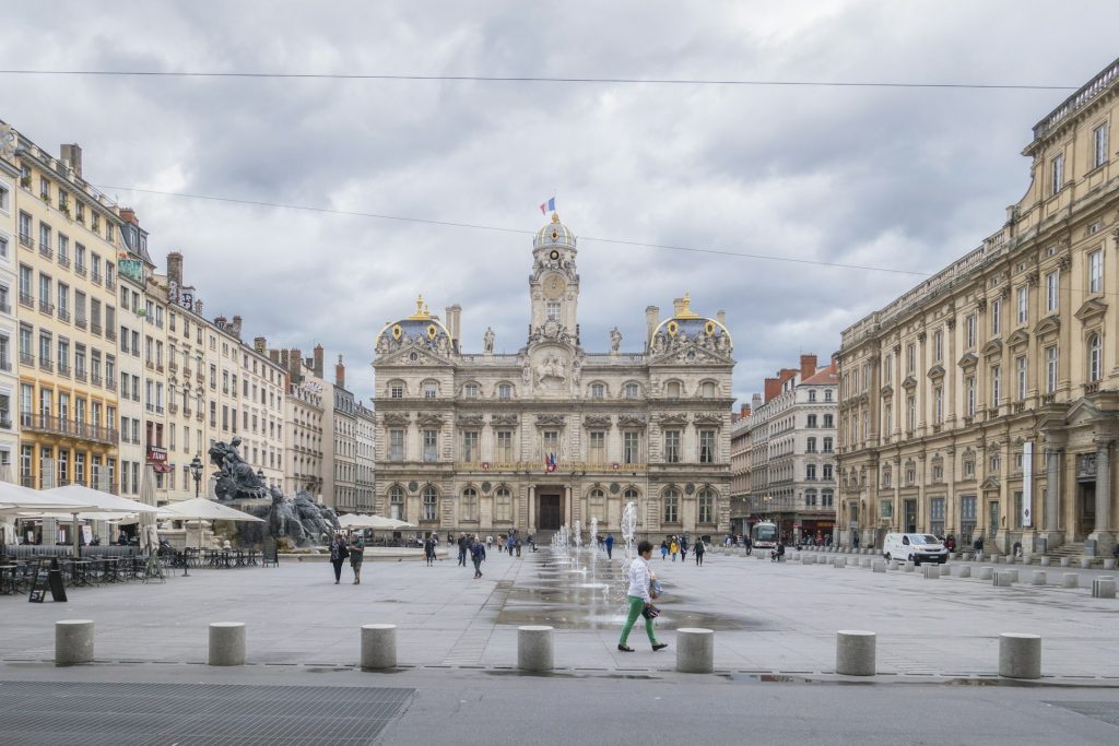 La place des Terreaux à Lyon.