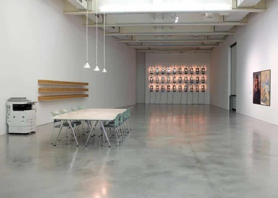 Une salle d'exposition du Frac Bretagne